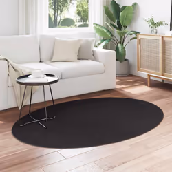 vidaXL Tappeto HUARTE Nero 120 x 170 cm Poliestere - Vista aggiuntiva 3