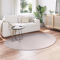 vidaXL Tappeto HUARTE Sabbia 140 x 200 cm Poliestere - Vista aggiuntiva 3