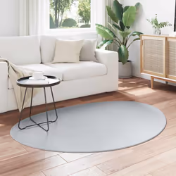 vidaXL Tappeto HUARTE Grigio 120 x 170 cm Poliestere - Vista aggiuntiva 3