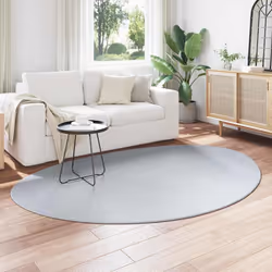 vidaXL Tappeto HUARTE Grigio 160 x 230 cm Poliestere - Vista aggiuntiva 3