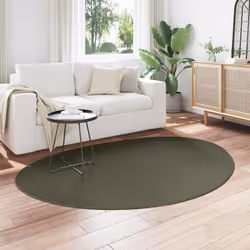 vidaXL Tappeto HUARTE Verde foresta 140 x 200 cm Poliestere - Vista aggiuntiva 3