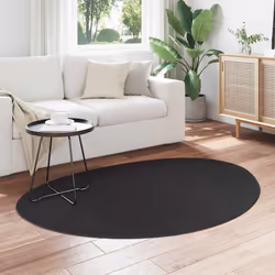 vidaXL Tappeto HUARTE Nero 120 x 170 cm Poliestere - Vista aggiuntiva 3