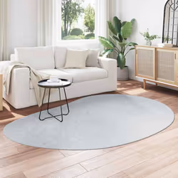 vidaXL Tappeto HUARTE Grigio 160 x 230 cm Poliestere - Vista aggiuntiva 3