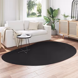 vidaXL Tappeto HUARTE Nero 160 x 230 cm Poliestere - Vista aggiuntiva 3