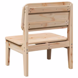 VidaXL 859317 sedia da esterno Terrazzo Legno di pino - Vista aggiuntiva 5