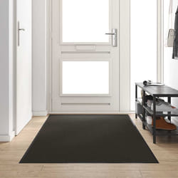 vidaXL Tappetino Altro Nero 120 x 250 cm Poliammide e PVC