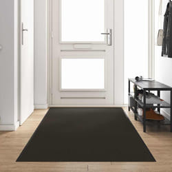 vidaXL Tappetino Altro Nero 120 x 350 cm Poliammide e PVC