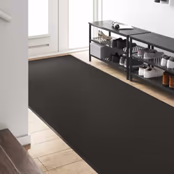 vidaXL Tappetino Altro Nero 120 x 350 cm Poliammide e PVC - Vista aggiuntiva 3