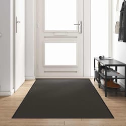 vidaXL Tappetino Altro Antracite e Nero 120 x 400 cm Poliammide e PVC