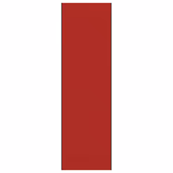 vidaXL Tappetino Altro Rosso e Nero 120 x 400 cm Poliammide e PVC - Vista aggiuntiva 2