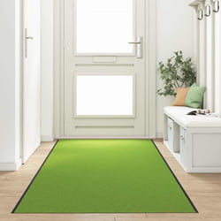 vidaXL Tappetino Altro Verde e Nero 120 x 350 cm Poliammide e PVC