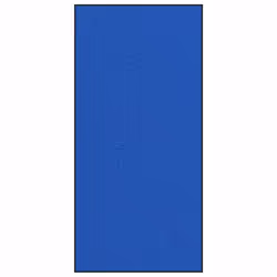 vidaXL Tappetino Altro Blu e Nero 120 x 250 cm Poliammide e PVC - Vista aggiuntiva 2