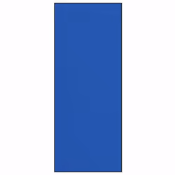 vidaXL Tappetino Altro Blu e Nero 120 x 300 cm Poliammide e PVC - Vista aggiuntiva 2