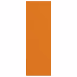 vidaXL Tappetino Altro Arancione e Nero 120 x 350 cm Poliammide e PVC - Vista aggiuntiva 2