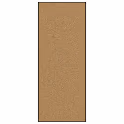 vidaXL Tappetino Altro Crema e Nero 120 x 300 cm Poliammide e PVC - Vista aggiuntiva 2