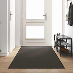 vidaXL Tappetino Antracite e Nero 120 x 400 cm Polipropilene e vinile