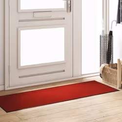 vidaXL Tappetino Altro Rosso e Nero 60 x 180 cm Polipropilene e vinile - Vista aggiuntiva 3