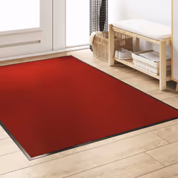 vidaXL Tappetino Rosso e Nero 120 x 180 cm Polipropilene e vinile - Vista aggiuntiva 3