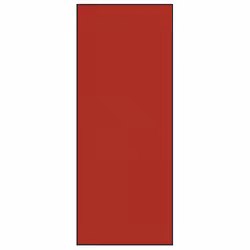 vidaXL Tappetino Rosso e Nero 120 x 300 cm Polipropilene e vinile - Vista aggiuntiva 2