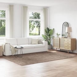 Vidaxl - Tappeto Shaggy con Base in Lattice Marrone 200x290 cm