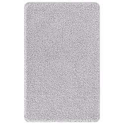 vidaXL Tappetino da bagno antiscivolo Grigio 50 x 80 cm PP - Vista aggiuntiva 2