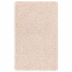 vidaXL Tappetino da bagno antiscivolo Crema 60 x 90 cm PP - Vista aggiuntiva 2
