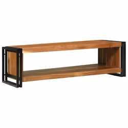 vidaXL Tavolino da salotto 120 x 50 x 38 cm legno massello di acacia - Vista aggiuntiva 2
