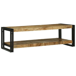vidaXL Tavolino da salotto Marrone legno massello di mango