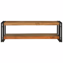 vidaXL Tavolino da salotto Marrone legno massello di acacia - Vista aggiuntiva 3