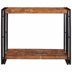 vidaXL Tavolo consolle 90 x 33 x 75 cm legno massello di riciclo - Vista aggiuntiva 3