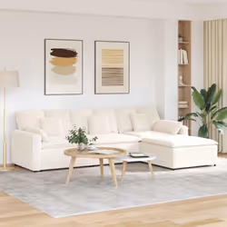 Eleva il tuo spazio abitativo con il divano modulare, che combina un design elegante con un comfort eccezionale. Mescola e ab ...