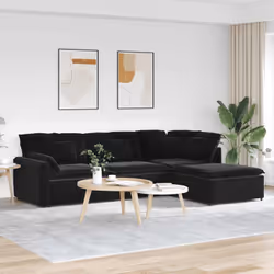 Eleva il tuo spazio abitativo con il divano modulare, che combina un design elegante con un comfort eccezionale. Mescola e ab ...