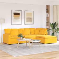 Eleva il tuo spazio abitativo con il divano modulare, che combina un design elegante con un comfort eccezionale. Mescola e ab ...