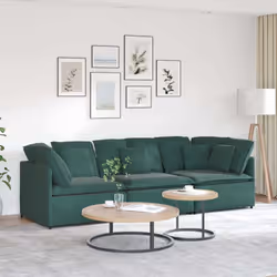 Eleva il tuo spazio abitativo con il divano modulare, che combina un design elegante con un comfort eccezionale. Mescola e ab ...