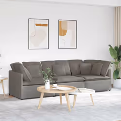 Eleva il tuo spazio abitativo con il divano modulare, che combina un design elegante con un comfort eccezionale. Mescola e ab ...