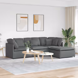 Eleva il tuo spazio abitativo con il divano modulare, che combina un design elegante con un comfort eccezionale. Mescola e ab ...