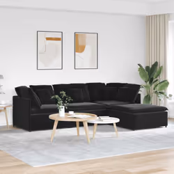 Eleva il tuo spazio abitativo con il divano modulare, che combina un design elegante con un comfort eccezionale. Mescola e ab ...