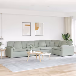 Eleva il tuo spazio abitativo con il divano modulare, che combina un design elegante con un comfort eccezionale. Mescola e ab ...