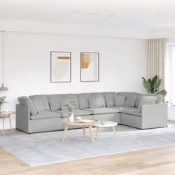 Eleva il tuo spazio abitativo con il divano modulare, che combina un design elegante con un comfort eccezionale. Mescola e ab ...