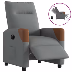 VidaXL 3323991, Tessuto, Grigio, Marrone, Schiuma, 110 kg, 690 mm, 860 mm