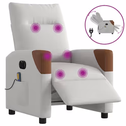 VidaXL 3323997, Tessuto, Marrone, Grigio, Schiuma, 110 kg, 690 mm, 860 mm