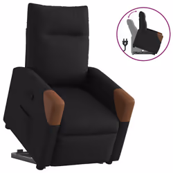 VidaXL 3324008, Tessuto, Nero, Marrone, Schiuma, 110 kg, 690 mm, 860 mm