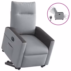 VidaXL 3324066, Tessuto, Grigio, Nero, Schiuma, 110 kg, 690 mm, 860 mm