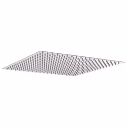 vidaXL Testa Doccia a Pioggia in Acciaio Inox 304 40x40 cm Quadrata - Vista aggiuntiva 2