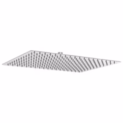 vidaXL Testa Doccia a Pioggia Acciaio Inox 304 40x30 cm Rettangolare - Vista aggiuntiva 2
