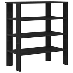 VidaXL 859843 scarpiera Nero