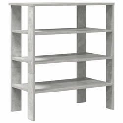 VidaXL 859845 scarpiera Grigio