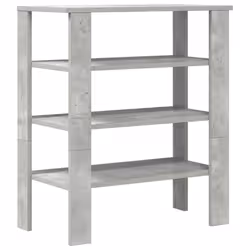 VidaXL 859845 scarpiera Grigio - Vista aggiuntiva 6