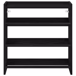 VidaXL 859888 scarpiera Nero - Vista aggiuntiva 4