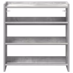 VidaXL 859890 scarpiera Grigio - Vista aggiuntiva 4